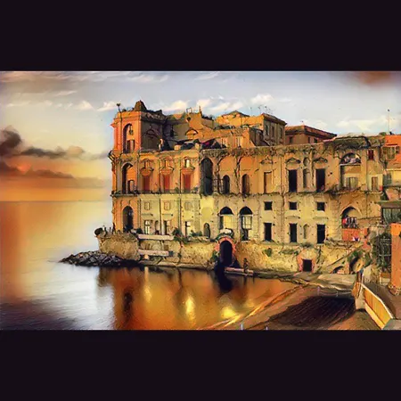 Pizzofalcone 41b Lägenhet Neapel